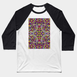 Psychedelic Abstract colourful work 197 Baseball T-Shirt